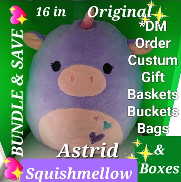 Squishmallows Other - Squishmallows Light Purple Plush